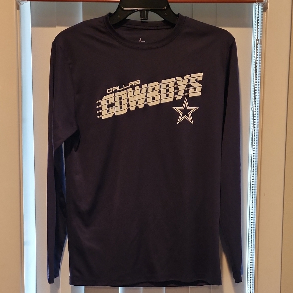 NFL Dallas Cowboys Youth Authentic Shirt - Blue. Youth Large 16/18